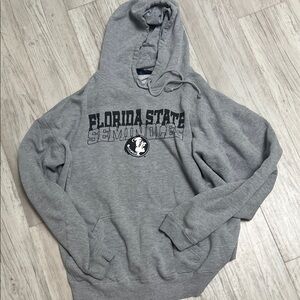 Gray Florida State Seminoles Hoodie